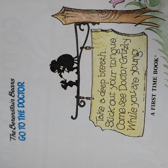 Berenstain Bears Go To The Doctor BONUS 2 Full Sticker Sheets Learn Read - Picture 12 of 17